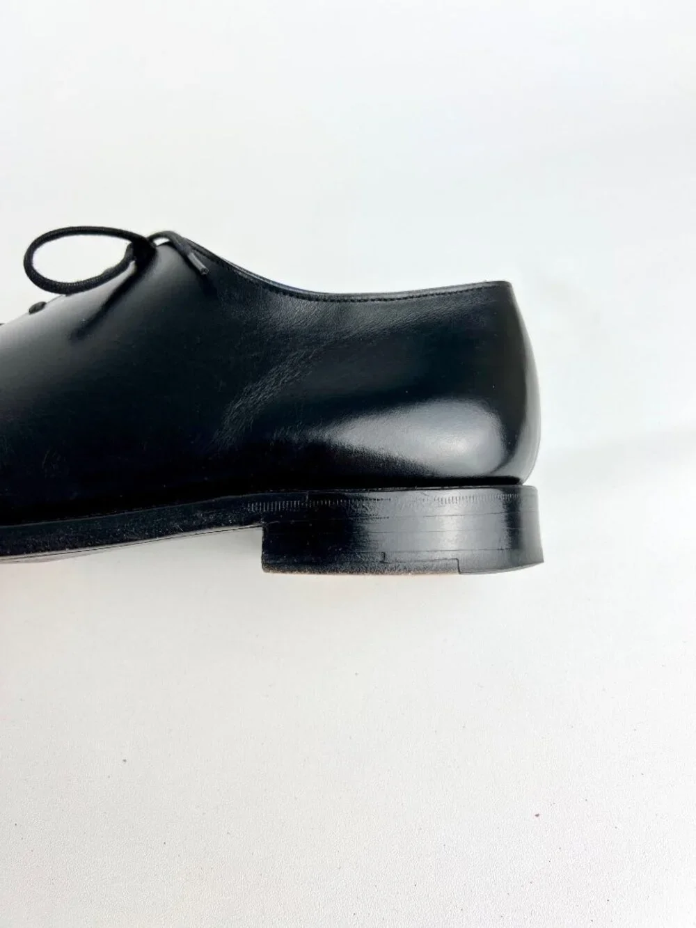 Tim Little Mens Lace Up Oxford Dress Shoes Black Sole 1 size UK 10.5 US 11.5
